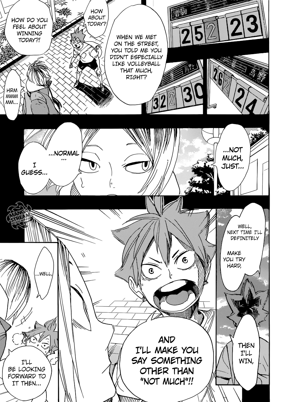 Haikyuu!!, Chapter 294 image 14